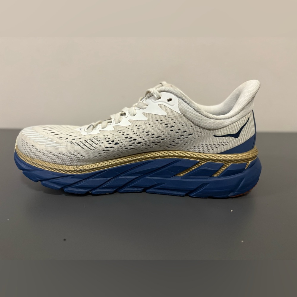 Hoka One One Clifton 7 1110509/TVID Running Shoes For Woman’s Size US 8 Cream - Picture 11 of 14